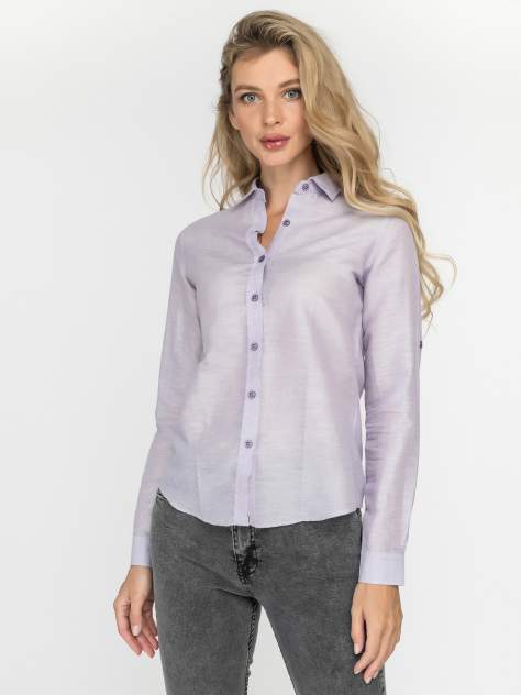 Рубашка женская DAIROS GD81100407 фиолетовая 40