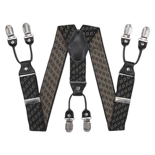 Подтяжки унисекс OTOKODESIGN 17-56372 черные