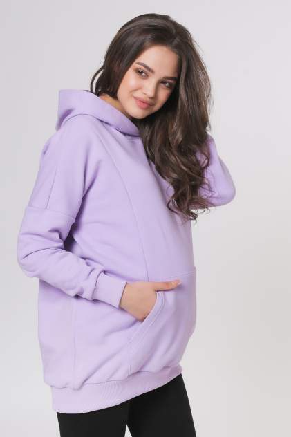 Толстовка для беременных СкороМама, фиолетовый
