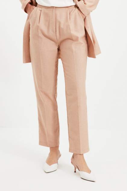 Женские брюки Trendyol,  коричневый