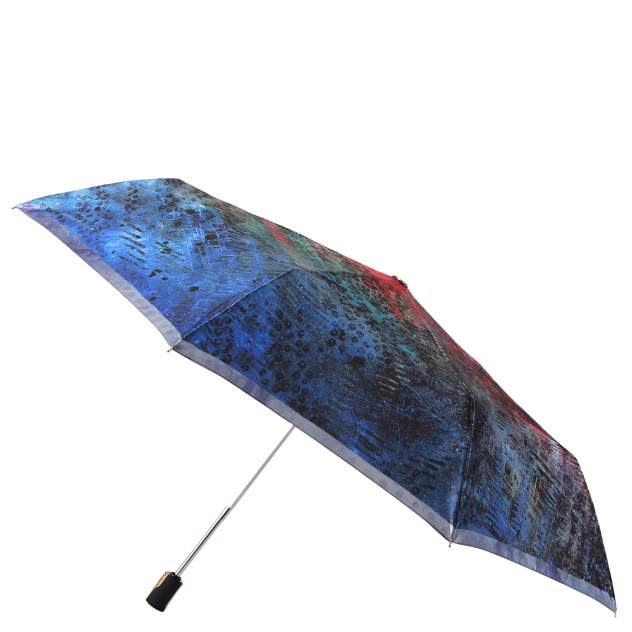 Зонт складной женский автоматический FABRETTI L-20106-6 синий