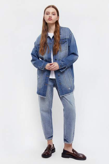 Женская джинсовая куртка Finn Flare B21-15002, синий