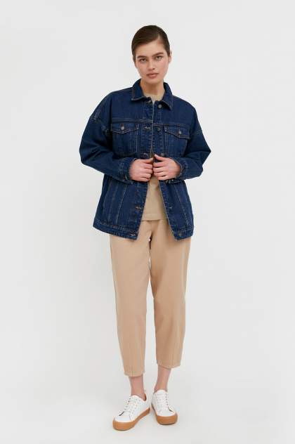 Женская джинсовая куртка Finn Flare B21-15000, синий