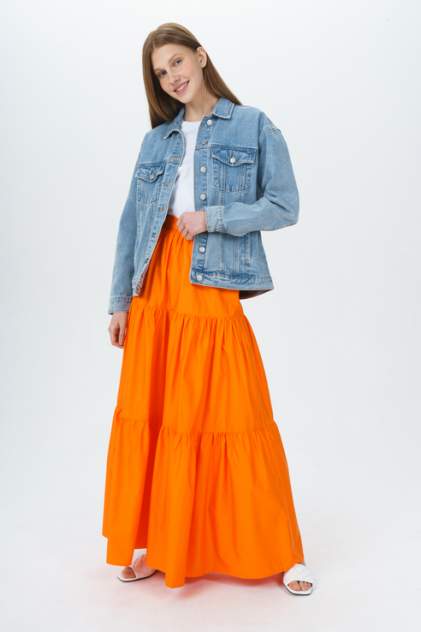 Женская юбка Guess, оранжевый
