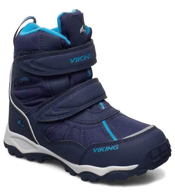 Ботинки детские Viking, цв.синий
