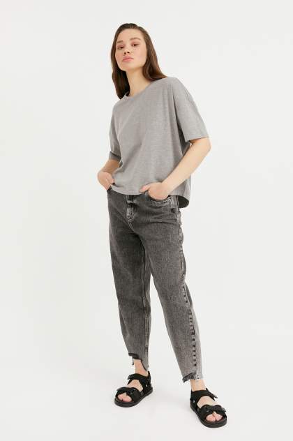 Женские джинсы  Finn Flare B21-15022, серый