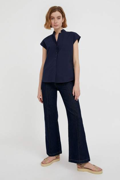 Женская блуза Finn Flare S21-11083, синий