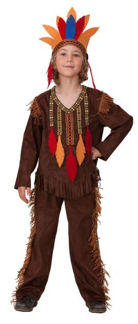 Карнавальный костюм Батик, цв. коричневый