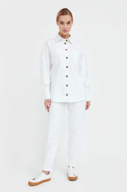 Женская блуза Finn Flare B21-15031, белый