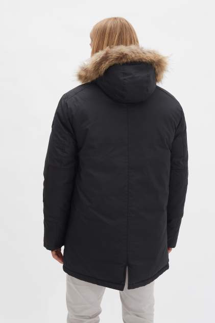 Зимняя куртка мужская U.S. POLO Assn. G081SZ0KS0AUDWIN20K-R черная 54 RU