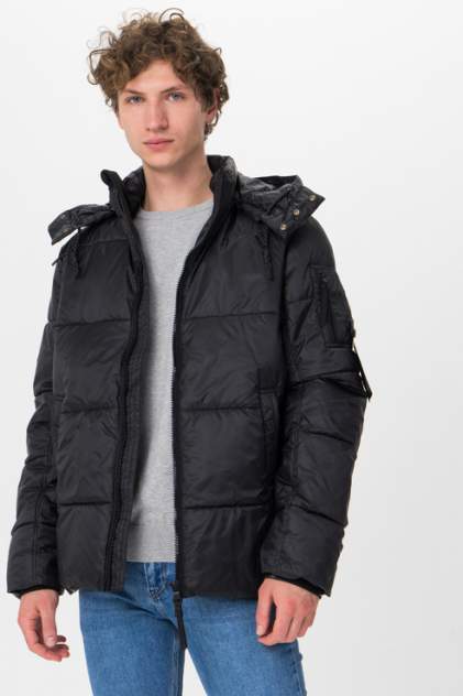 Зимняя куртка мужская TOM TAILOR 1020695 черная 52