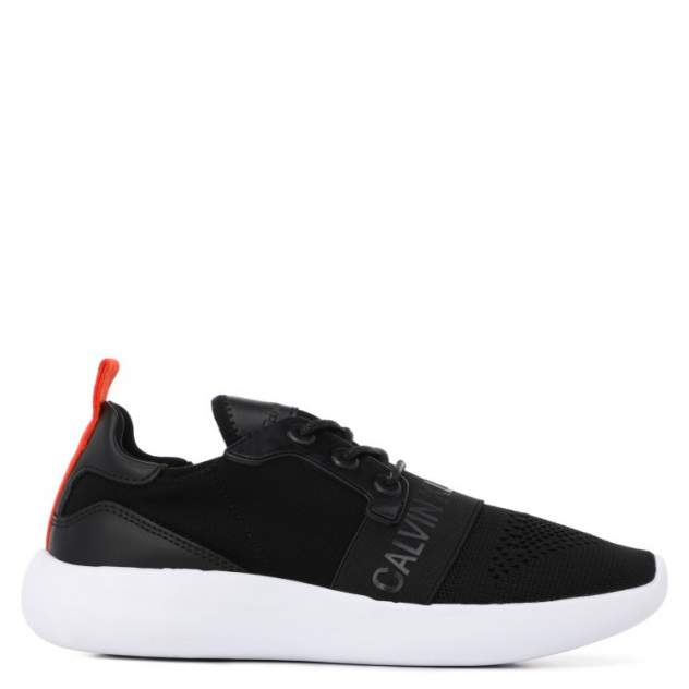 Calvin klein meryl knit sales white logo trainers