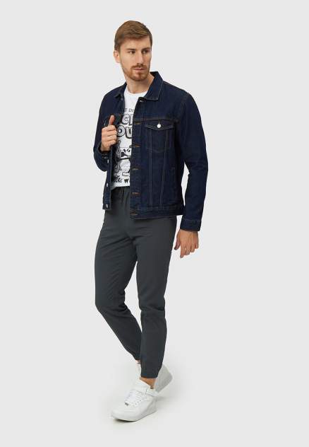 Мужская джинсовая куртка Modis M212D00082, синий