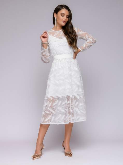 Платье 1001dress, белый