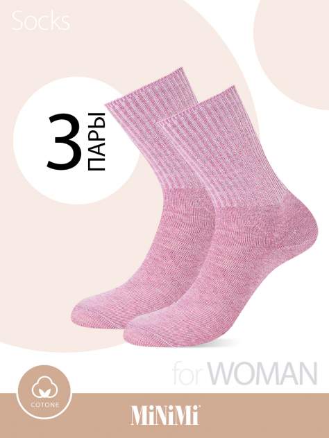 Комплект носков Minimi Basic, розовый