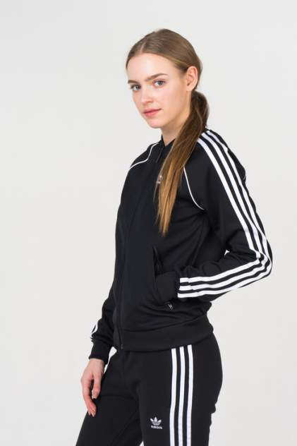 Олимпийка женская Adidas CE2392 черная 38 RU