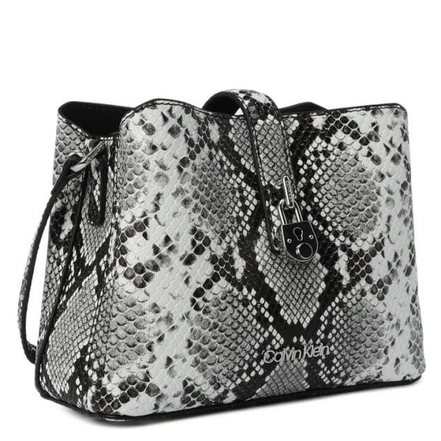 calvin klein snake print bolsa