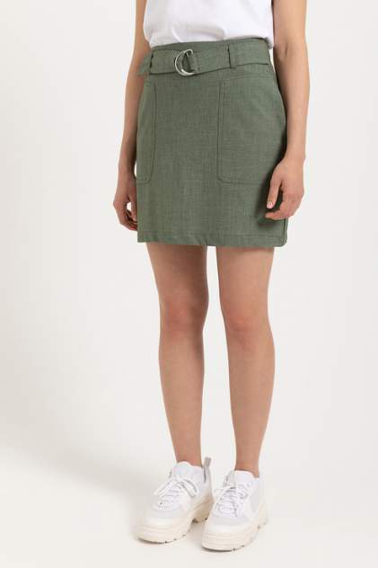 Женская юбка Sela, зеленый