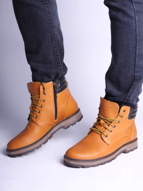 Мужские ботинки VALSER 601-389M, коричневый