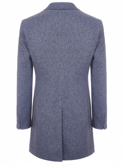 Мужское пальто Berkytt 107/1 Ф863 Slim-Fit, серый