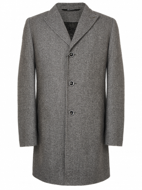 Мужское пальто Berkytt 103/1 Ф856, серый
