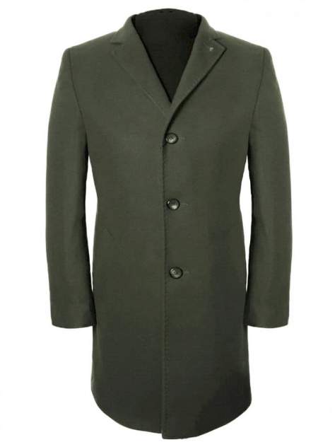 Мужское пальто Berkytt 104/1 К870.1, зеленый