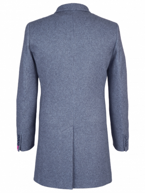 Мужское пальто Berkytt 106/1 Ф863 Slim-Fit, серый