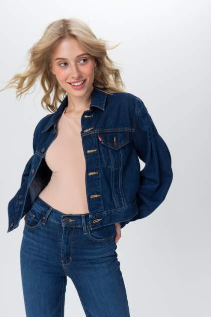 Женская джинсовая куртка Levi's 3756900000, синий