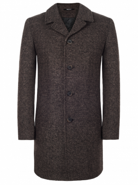 Мужское пальто Berkytt 107/1 Б850 Slim-Fit, коричневый