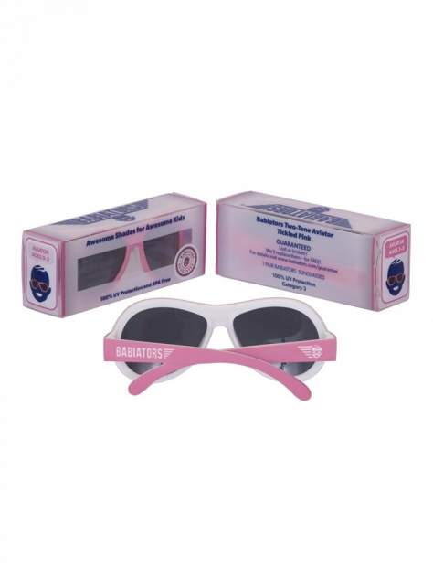 Очки солнцезащитные Babiators Original Aviator Classic, Щекотливый розовый 0-2 года