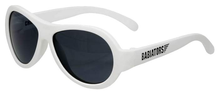 Очки Babiators (Бабиаторс) Original Aviator солнцезащитные шаловливый белый (0-2) BAB-009