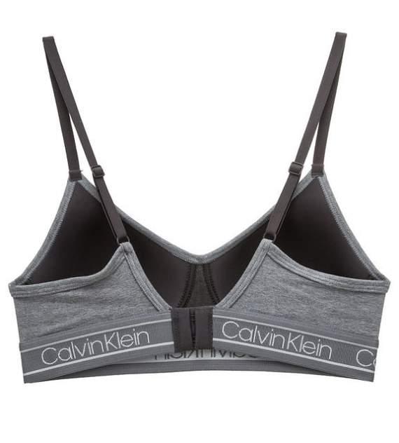 Бюстгальтер Modern Cotton Padded Bralette 'Grey' Calvin Klein, серый –  заказать из-за границы с доставкой в «»