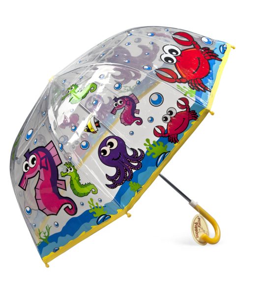 Зонт детский Mary Poppins подводный мир 46 см 53519