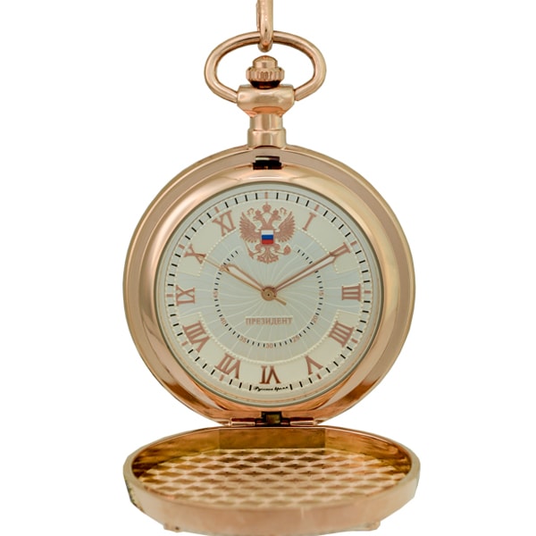Карманные часы мужские Русское время 2959471 золотистые