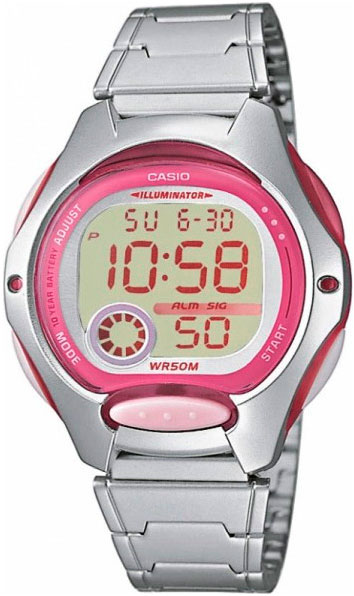 Наручные часы электронные женские Casio Collection LW-200D-4A