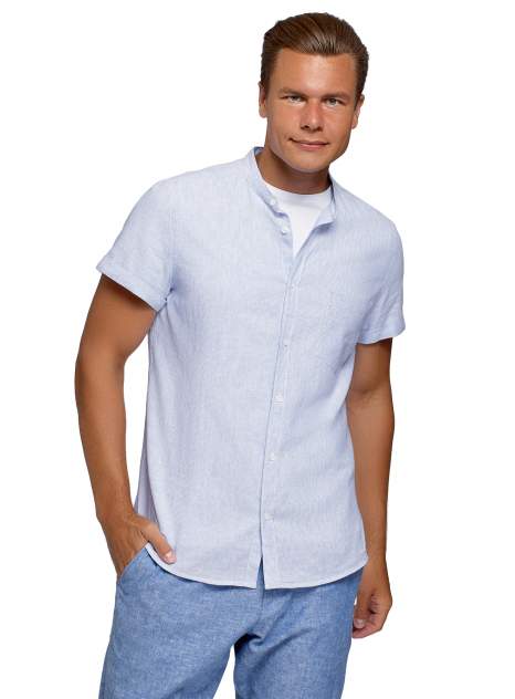 Рубашка мужская oodji 3L420005M-1, белый