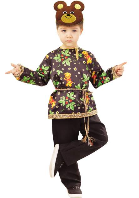 Карнавальный костюм Батик, цв. коричневый