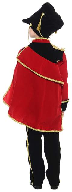 Карнавальный костюм Батик, цв. красный, черный