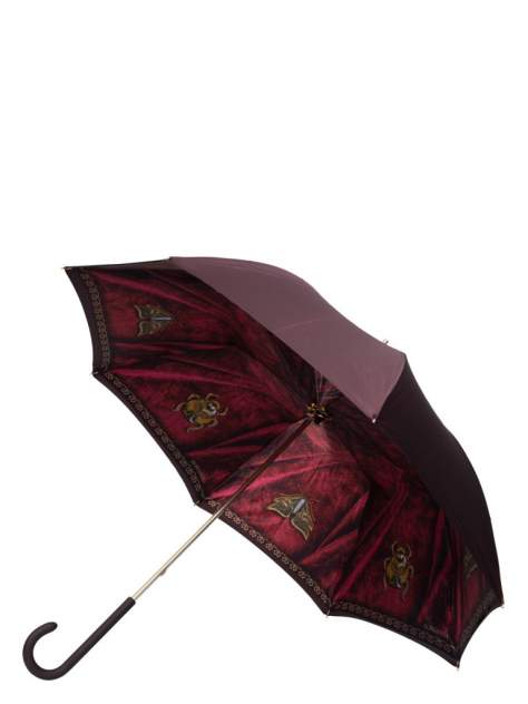 Зонт-трость женский механический Eleganzza 01-00029256 красный/разноцветный