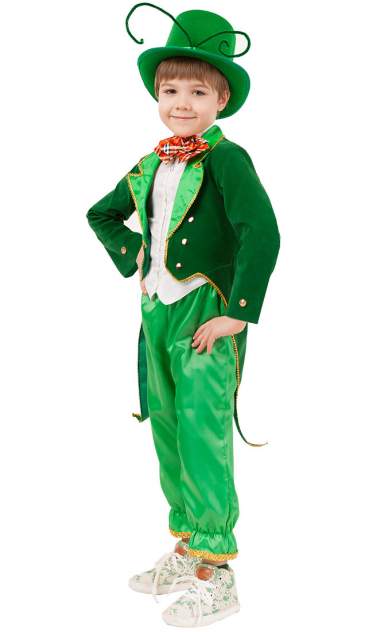 Карнавальный костюм Батик, цв. зеленый