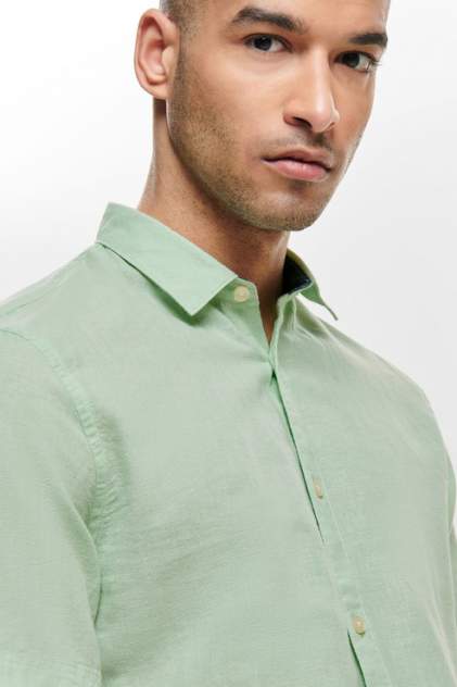 Рубашка мужская ONLY & SONS 22009885, зеленый