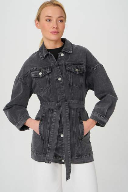 Женская джинсовая куртка Tom Farr T4F W2, серый