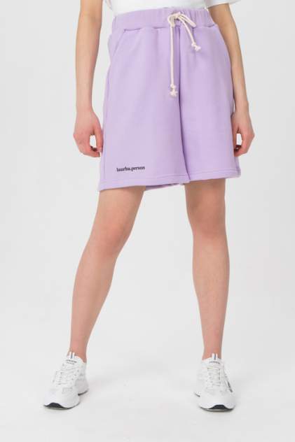 Женские шорты LA URBA PERSON LVD-008, фиолетовый
