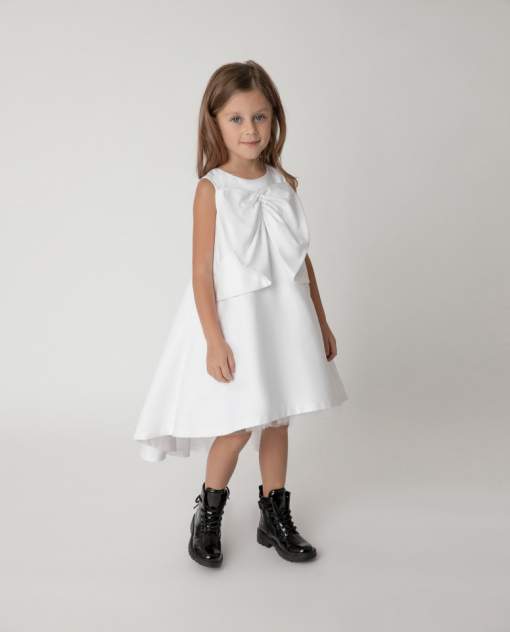 Платье детское Gulliver, цв.белый