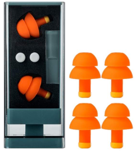 Беруши Xiaomi Jordan & Judy Earplugs №3, Orange