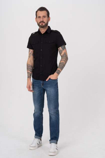 Рубашка мужская Envy Lab R018, черный