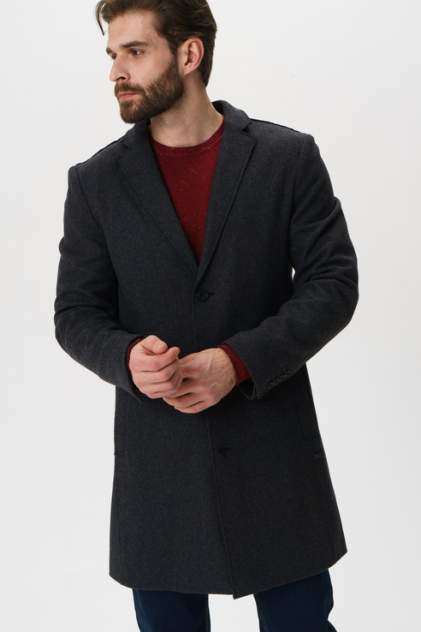 Мужское пальто Casual friday 20502318, серый