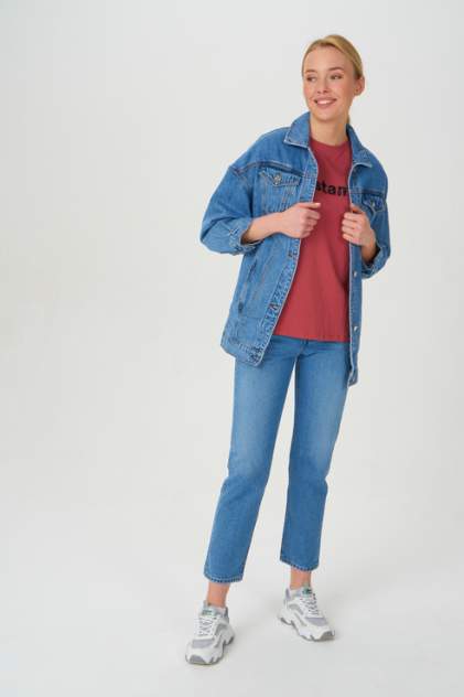 Женская джинсовая куртка Tom Farr T4F W2, голубой