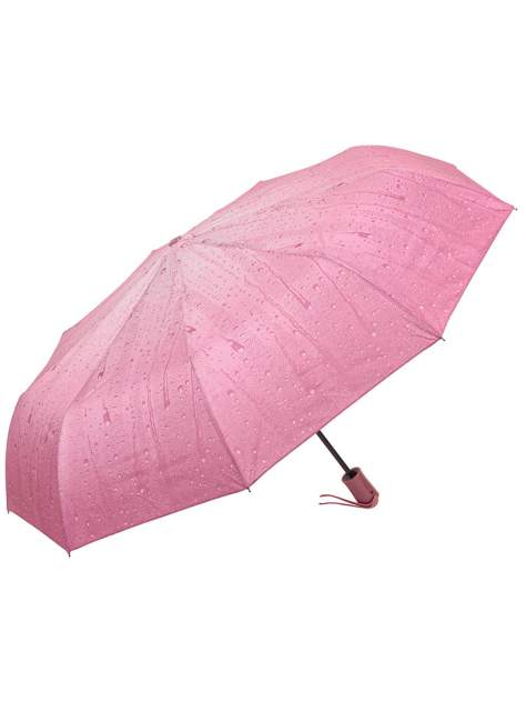 Зонт женский Rain Lucky 860-6 LCP розовый