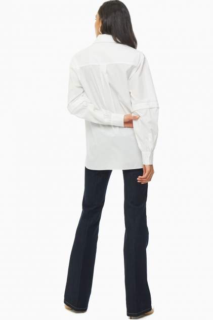 Рубашка женская Karl Lagerfeld 201W1603_100 белая 40 FR